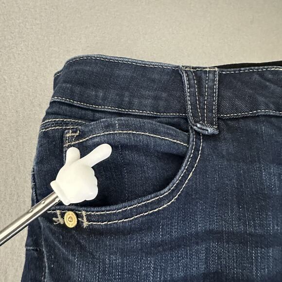 Democracy Ab Solution Skinny Jeans Stretch Womens Size 18 (Fits 36x27) —READ - Picture 13 of 13